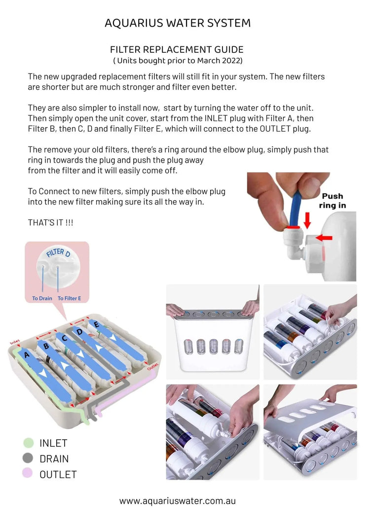 Aquarius Alkaline Ionised Water System - Bench Top Option Aquarius Water