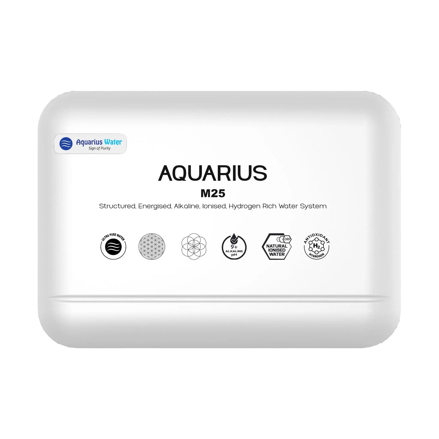Aquarius M25 Alkaline Ionised Structured Water System - Bench Top Option Aquarius Wellness
