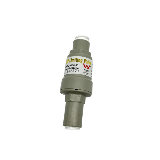 Pressure Limiting protection Valve With Dual Check Valve 1/4" Quick OD, 50 psi - Alkaline World