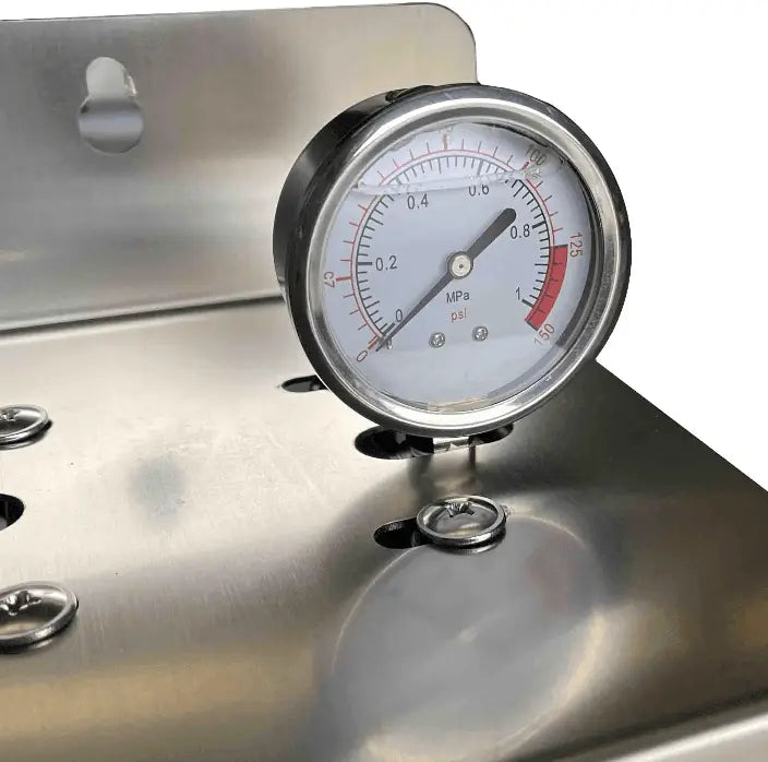 Whole House Triple System 10" X 4.5" Stainless Steel Cover Aquarius Water