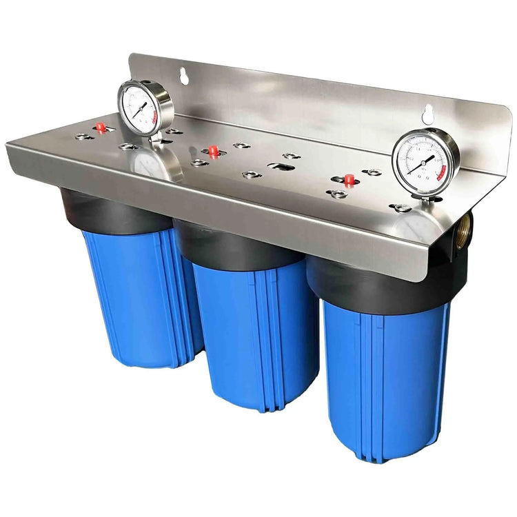 Whole House Triple System 10" x 4.5" Aquarius Water
