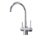 3 Way Mixer Tap Chrome Umbrella Style 360 Rotation Aquarius Water