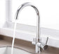3 Way Mixer Tap Chrome Umbrella Style 360 Rotation Aquarius Water