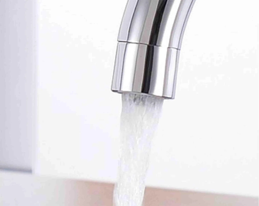 3 Way Mixer Tap Chrome Umbrella Style 360 Rotation - Alkaline World