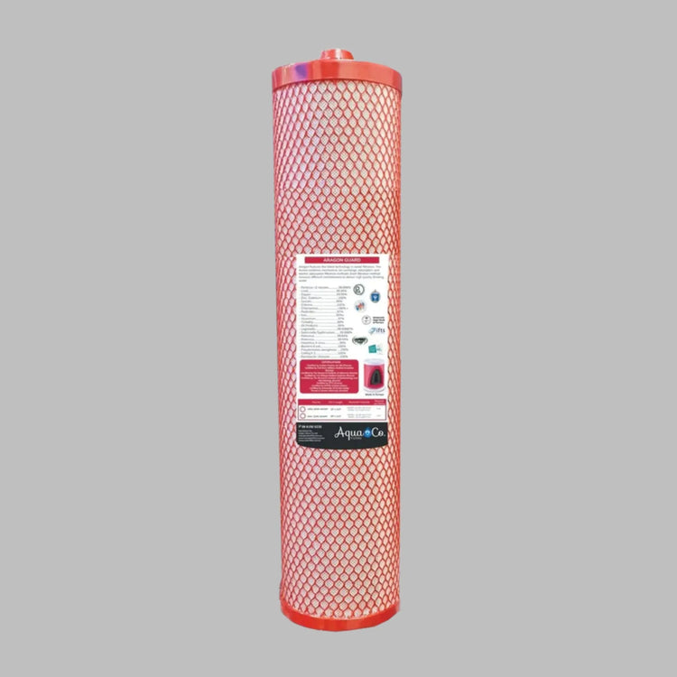AquaCo Aragon Filter Cartridge 20" x 4.5" - Alkaline World