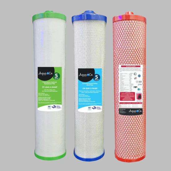 Replacement Filter Pack AquaCo 20" x 4.5" - Alkaline World