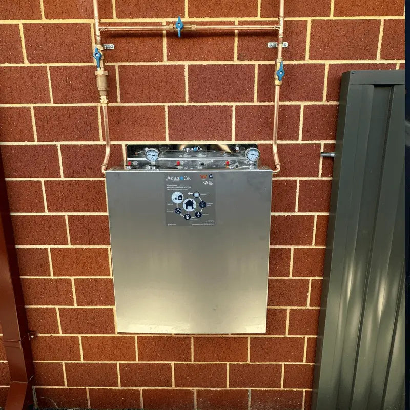 AquaCo Whole House Three Stage Water Filter System AquaCo