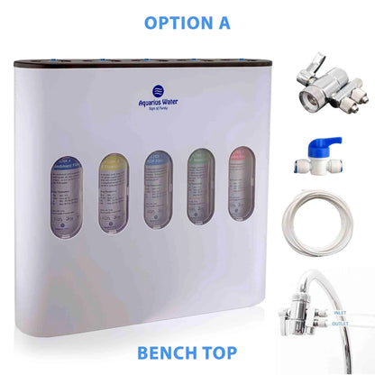 Aquarius Alkaline Ionised Water System - Bench Top Option Aquarius Water