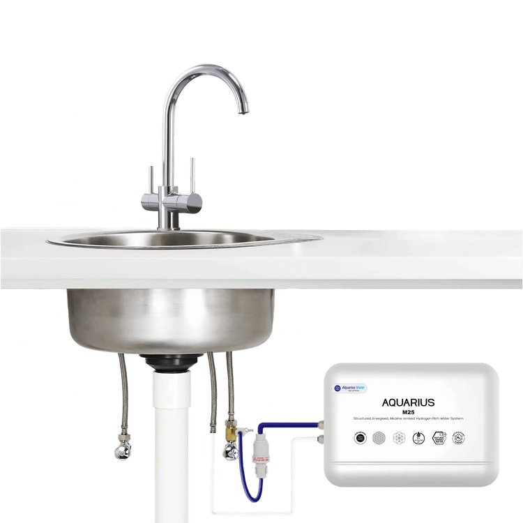 Aquarius M25 Alkaline Ionised Structured Water System - Under Sink Option Aquarius Wellness