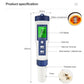 Aquarius Water 5 in 1  Digital Meter TDS EC Salinity TEMP PH Water Tester Aquarius Water