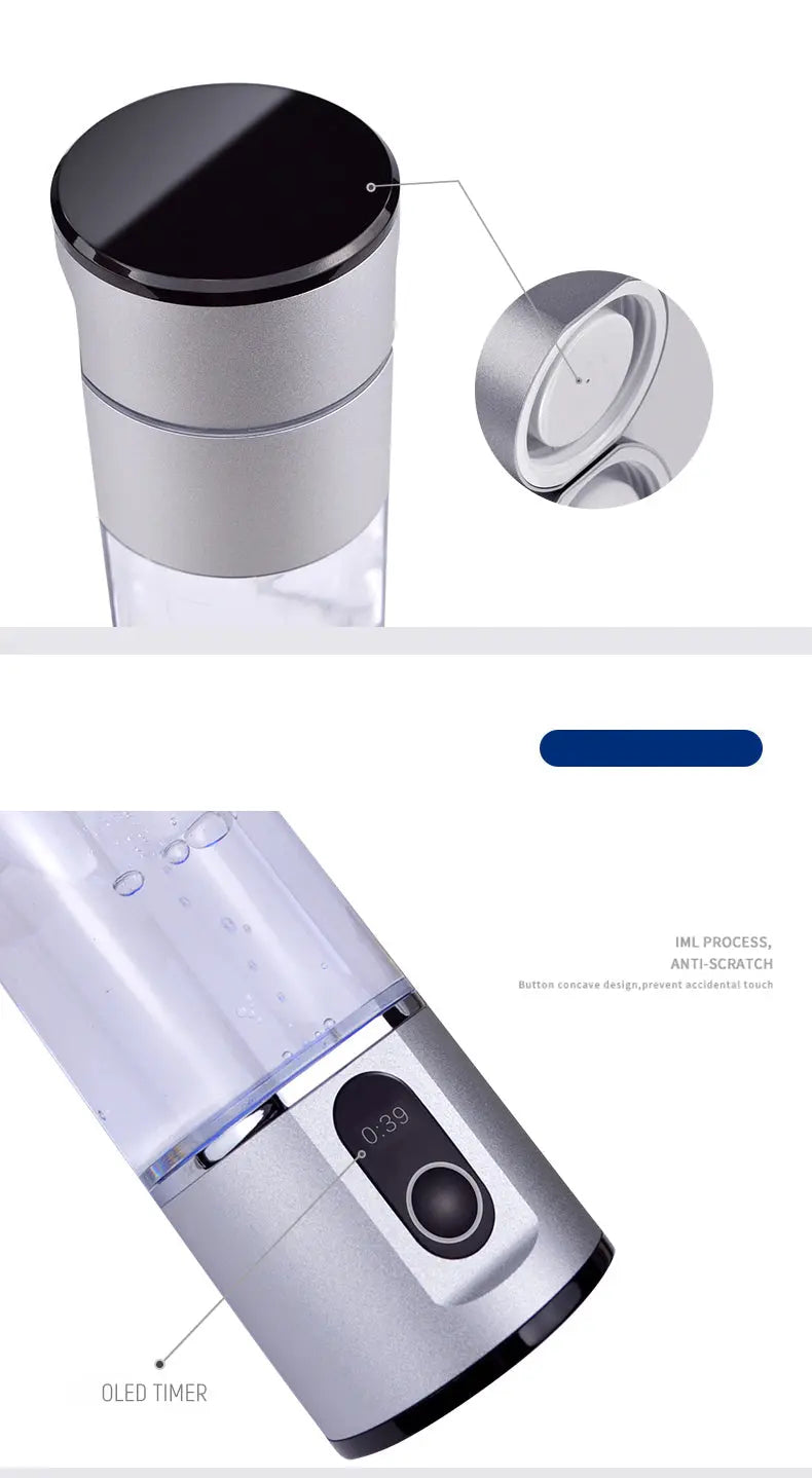Aquarius Water Hydrogen Bottle 5000 ppb Aquarius Water