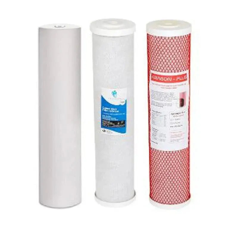 Aquarius Whole - Home Triple Filtering System 20" x 4.5" - Alkaline World