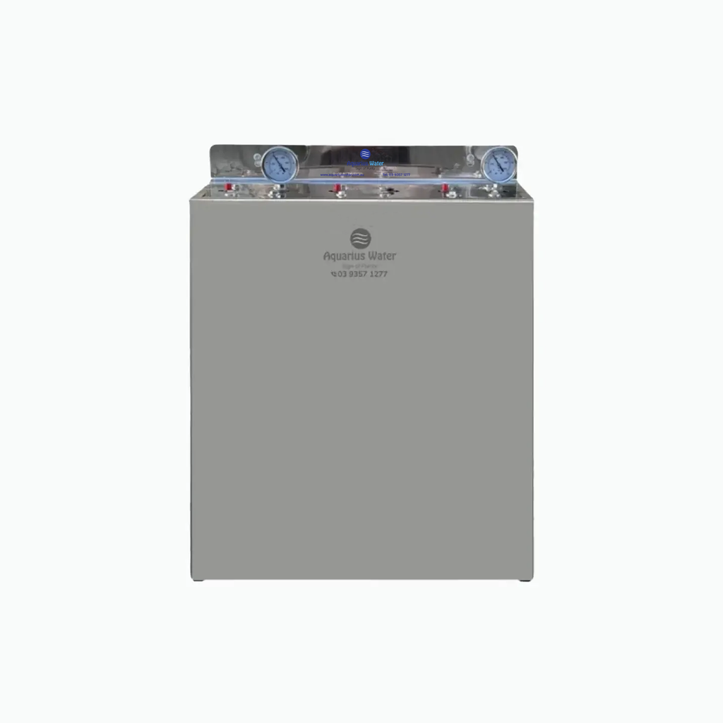 Fluoride Removal Whole House System + Stainless Steel Cover - Alkaline World