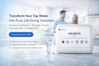 Aquarius M25 Hydration System with 3-way tap, featuring a compact water filtration and dispensing unit from Aquarius Water.