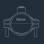 Drain Saddle 50mm - Alkaline World