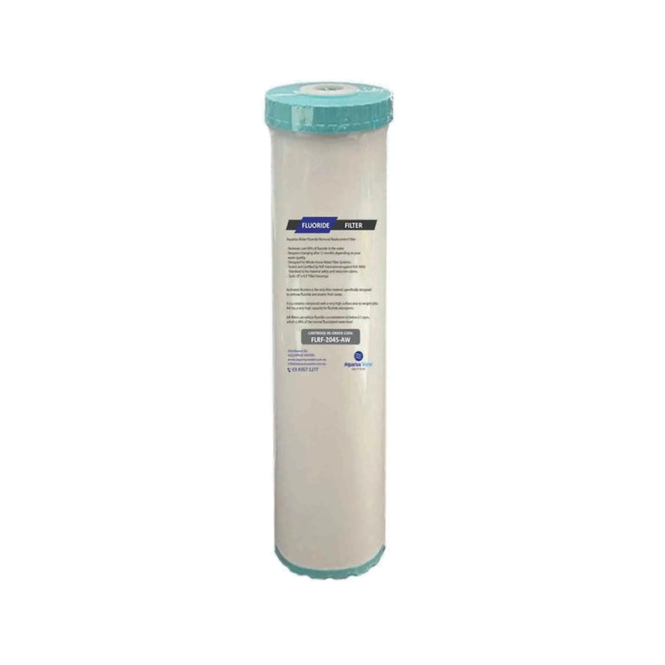 Fluoride Filter for Whole House System 20" x 4.5" Aquarius Water