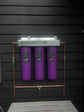 Fluoride Removal Whole-House Triple Filtering System 20" x 4.5" Aquarius Water