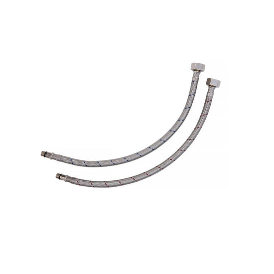Hot and Cold Flexi Hose for 3 way mixer taps Aquarius Water