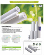 Polyspun Sediment Filter Cartridges - 20" x 4.5" - Alkaline World