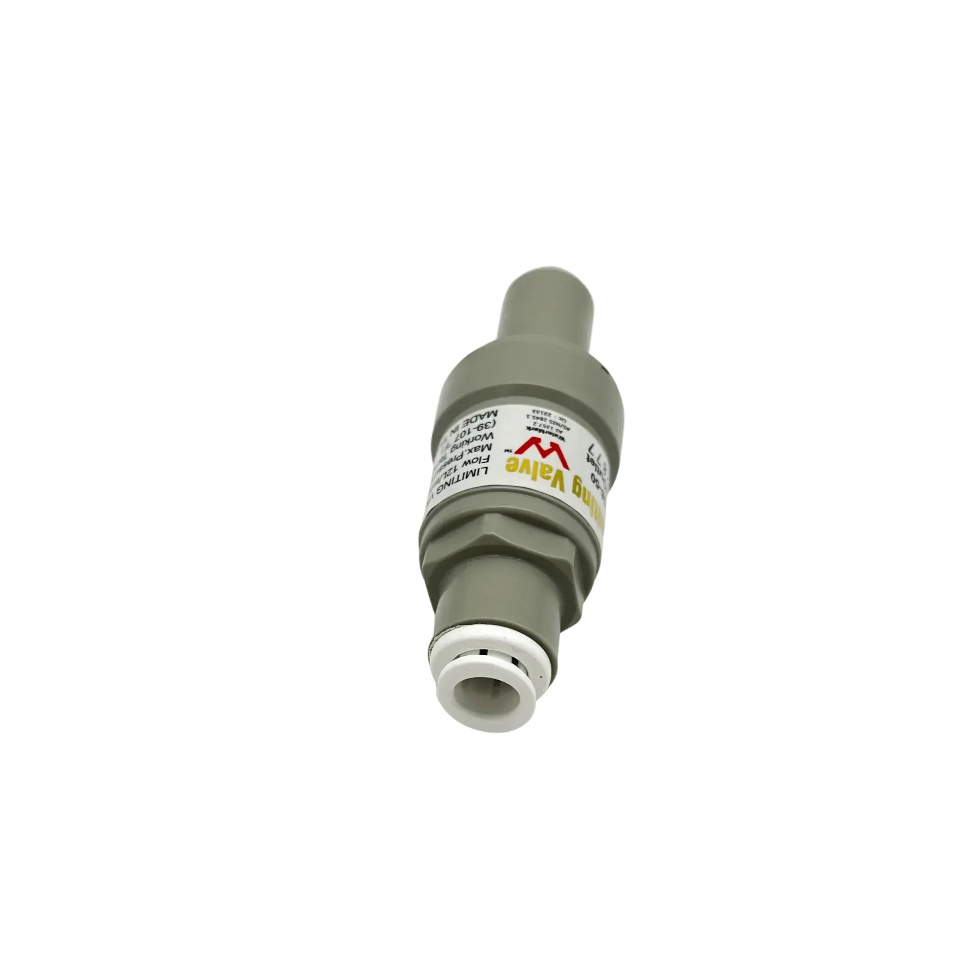 Pressure Limiting protection Valve With Dual Check Valve 1/4" Quick OD, 50 psi - Alkaline World