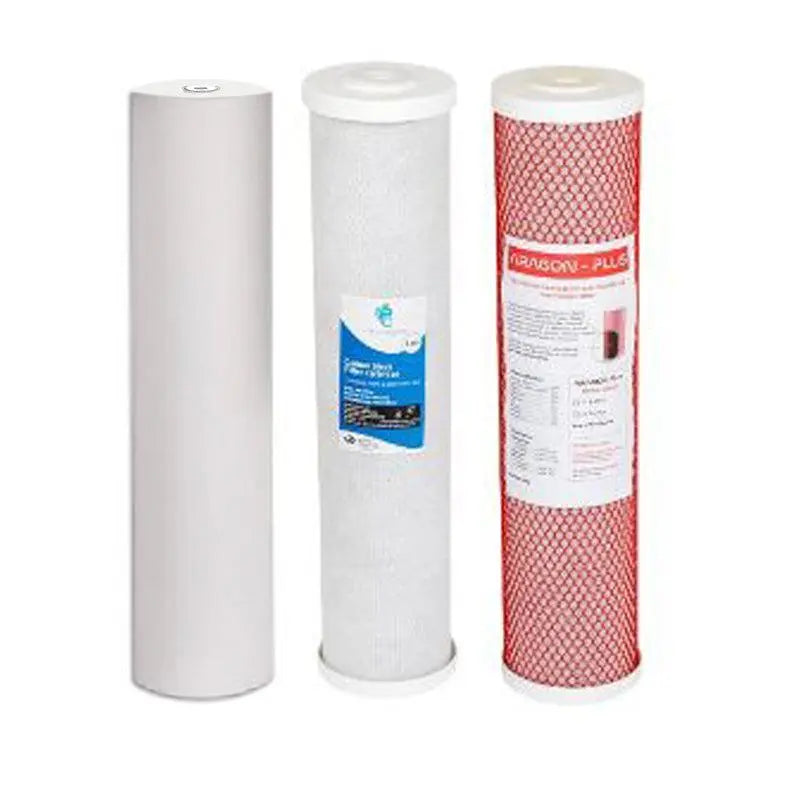 Replacement Filters Whole-Home Triple System 20" x 4.5" - Alkaline World