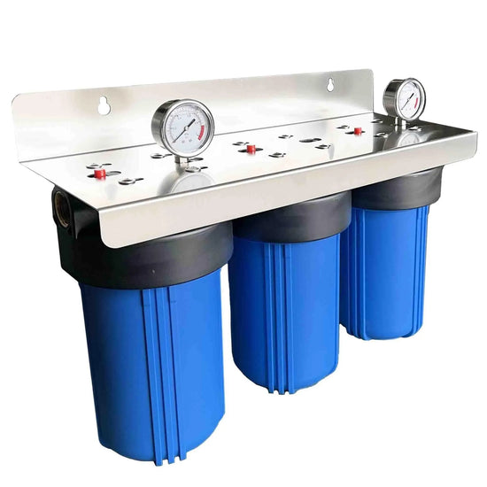 Whole House Triple System 10" x 4.5" Aquarius Water