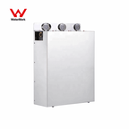 Aquarius Whole House Triple System with stainless steel cover, 20x4.5 inches, standard water filter setup for whole home filtration.