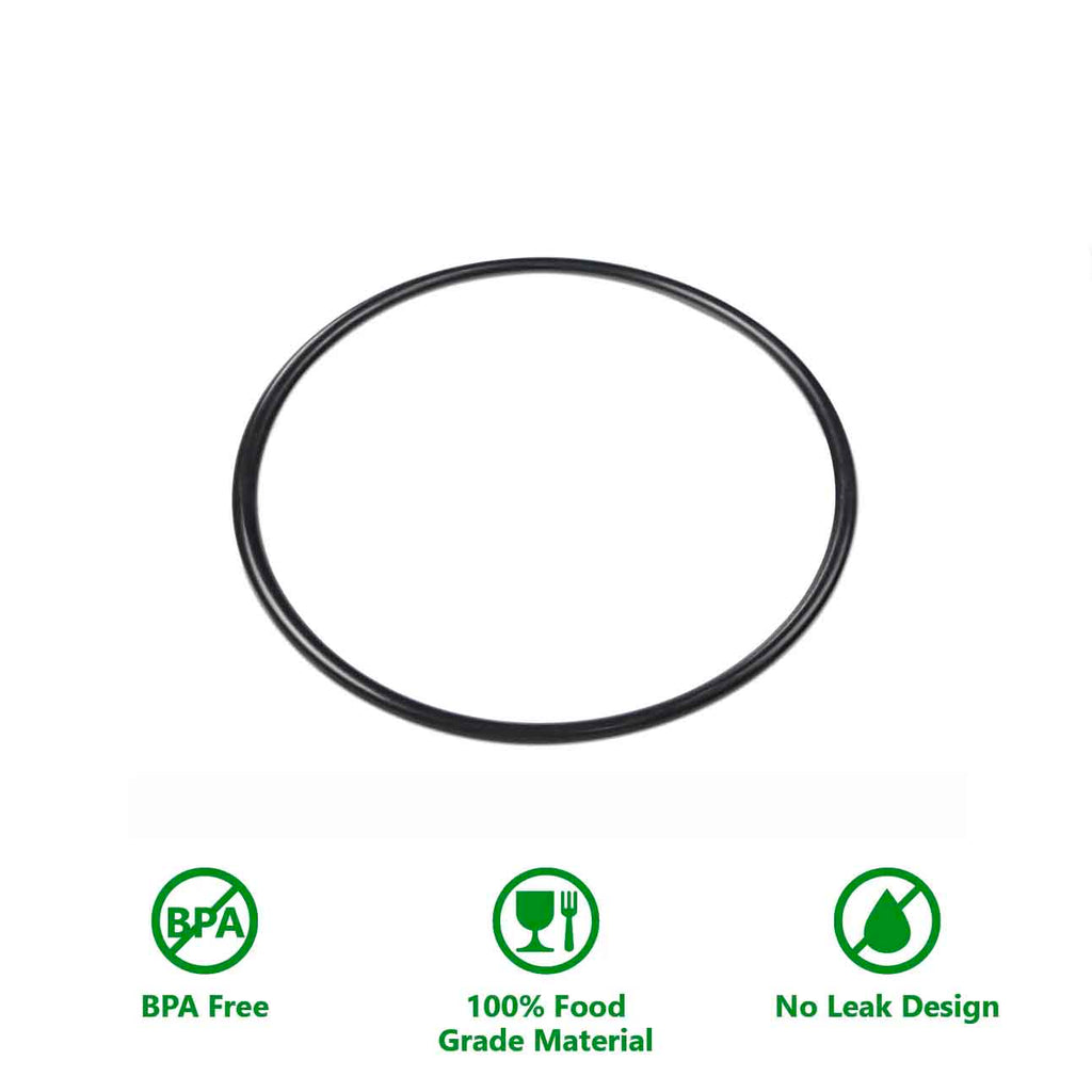 Aquarius Wellness Whole House 4.5-inch replacement O-ring for plumbing and water systems, made of durable rubber material.