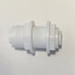1/4" Bulkhead Connector Aquarius Water
