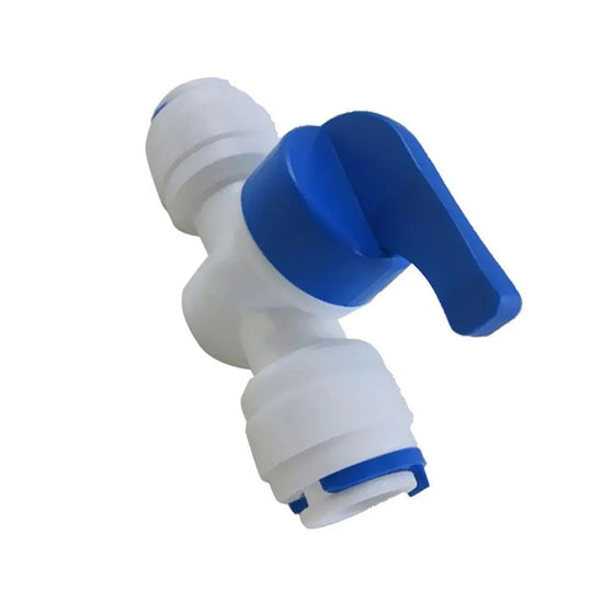 1/4" INLINE BALL VALVE SHUTOFF CONNECTOR Aquarius Water