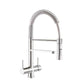 3 way mixer tap - Spring Style with pull out spout Chrome Aquarius Water
