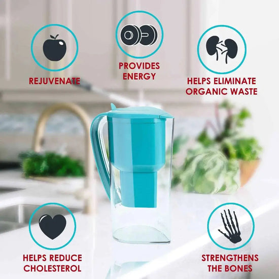 Alkanatur Alkaline Ionised Antioxidant Jug Aquarius Water
