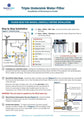 Aquarius Under sink Triple Stage System Aquarius Water